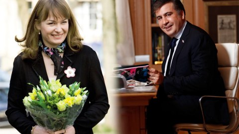 Saakaşvilinin keçmiş həyat yoldaşı onun saxlanılması barədə danışdı