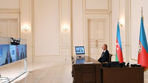 “3+3” əməkdaşlıq platforması yeni düşmənçilik hərəkətlərinə qarşı zəmanət olacaq” - Prezident