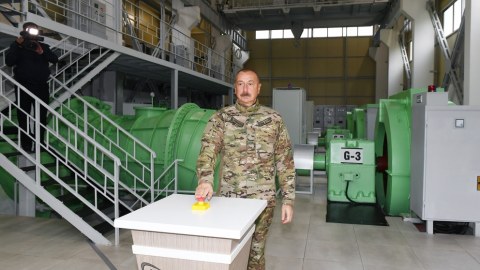 İlham Əliyev Bərdə və Tərtərdə - Fotolar