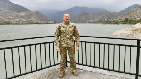 “Serjikin kişiliyi çatırsa, gəlsin bura” - İlham Əliyev Sarkisyana MEYDAN OXUDU - VİDEO