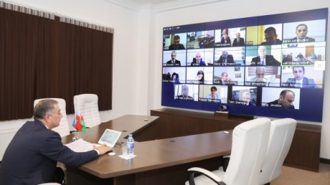 Nazirlikdə Azərbaycan-Belarus İşçi Qrupunun iclası keçirildi - FOTO