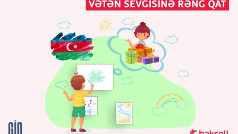Uşaqlar arasında rəsm müsabiqəsi