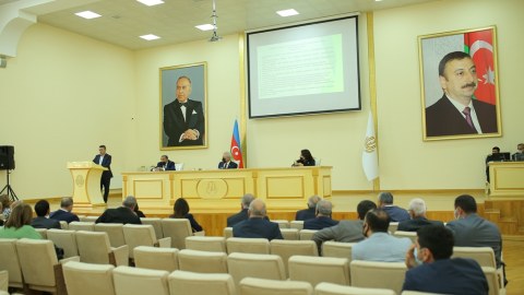 GDU-də elmi şuranın iclası keçirilib - FOTO