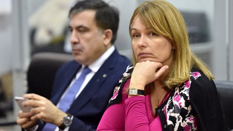 Keçmiş həyat yoldaşı Saakaşvilinin yeni sevgilisindən DANIŞDI