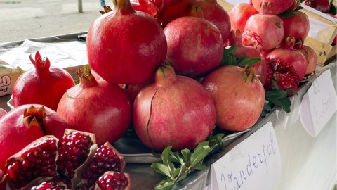 Kürdəmirdə nar yarmarkası - FOTO