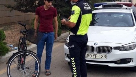 Yol polisindən velosipedçilərə MÜRACİƏT