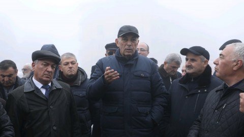 Şuşada siyasi partiya rəhbərlərilə GÖRÜŞ