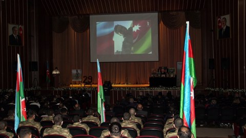 Şəhid baş leytenantın xatirəsi anıldı