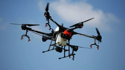 Dünyada ilk: Dronlar meşə saldı