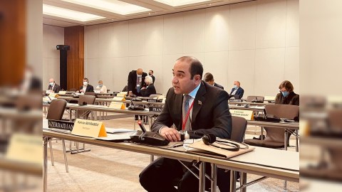 Deputat NATO Parlament Assambleyasının sessiyasında iştirak edib