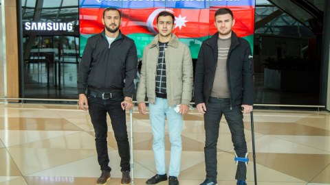 Daha 4 qazimiz Türkiyəyə göndərildi - FOTOLAR