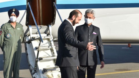 Hindistanın xarici işlər naziri Ermənistanda