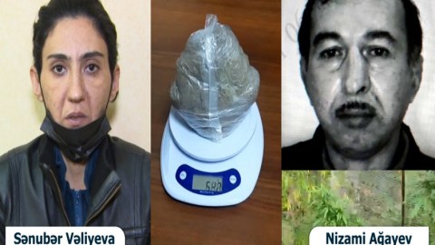 Bakıda narkotik satan qadın saxlanıldı - VİDEO