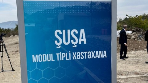 Şuşada xəstəxana açıldı - FOTO
