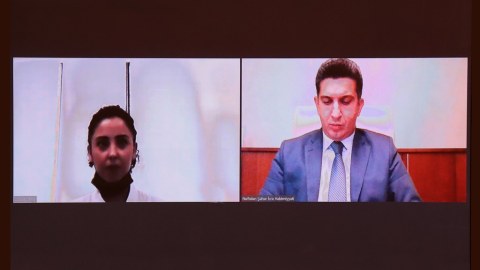 Naftalanda sakinlərin qəbulu keçirilib