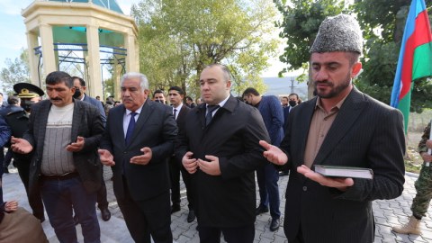 Şəhidlərin xatirə bulaqlarının AÇILIŞI