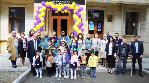 Naftalanda Tədris Mərkəzi açıldı