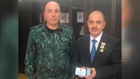 Mahir Qabiloğlu medalla təltif olundu