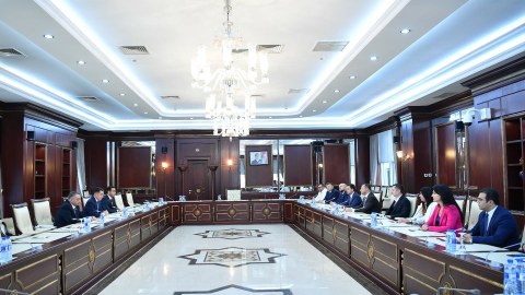 Milli Məclisdə ukraynalı deputatlarla görüş - FOTO