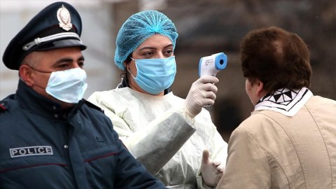 Ermənistanda virusa yoluxanlar