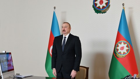 Füzuli Memorial Kompleksinin təməl daşı qoyuldu