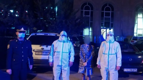 Toya gedən koronavirus xəstəsi SAXLANILDI