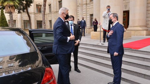 Slovakiyalı nazir Azərbaycana gəlib