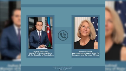 Ceyhun Bayramov ABŞ Dövlət Katibinin köməkçisi ilə DANIŞDI