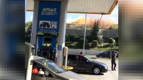 Türkiyədə metro çəkilişində PARTLAYIŞ