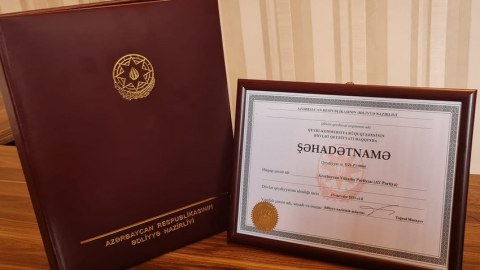 Azərbaycanda daha bir partiya rəsmi qeydiyyata alındı