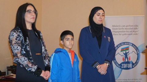 Vətən Müharibəsi Qəhrəmanının xatirəsi anılıb - FOTO