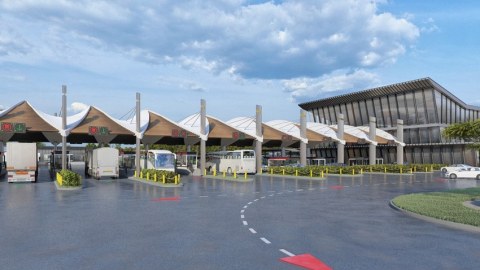 “Xanoba” gömrük postunda tikinti işləri davam edir