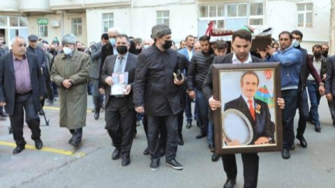 Canəli Əkbərov dəfn olundu - YENİLƏNİB