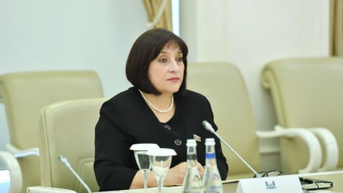 Sahibə Qafarova Ana Cumaliyeva ilə görüşüb