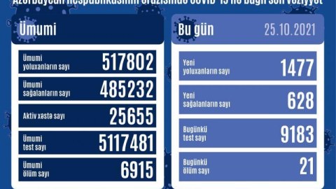 Yoluxma AZALDI - 21 nəfər öldü