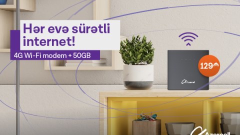 Azercell-dən yeni Wi-Fi kampaniyası!