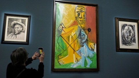 Pikassonun 11 əsəri 110 milyon dollara satıldı - FOTOLAR
