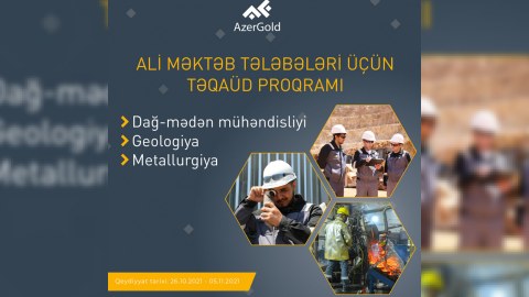 “AzerGold”dan tələbələr üçün təqaüd proqramı
