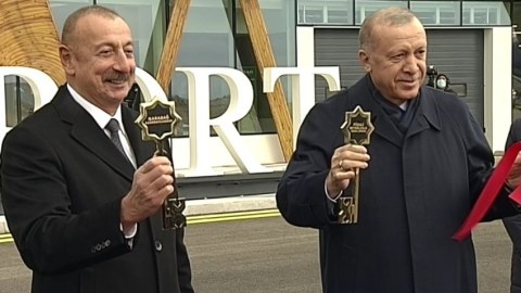 Füzuli Beynəlxalq Hava Limanının AÇILIŞI OLDU 