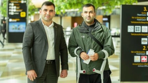 Daha 4 qazimiz Türkiyəyə göndərildi - FOTOLAR