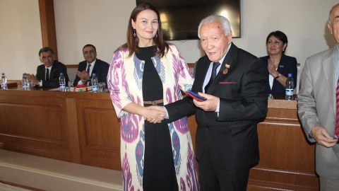Qənirə Paşayevaya Fəxri doktor adı verildi - FOTOLAR 