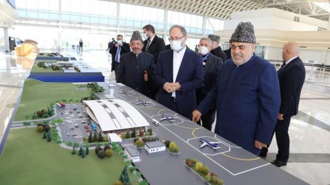 Allahşükür Paşazadə Qarabağa getdi