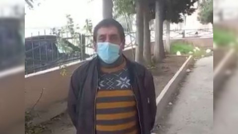 Koronavirus xəstəsi avtobusda saxlanıldı