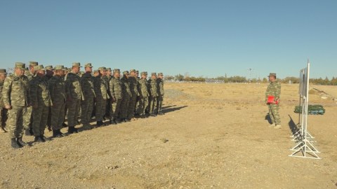 Naxçıvan Qarnizonunun TOPLANTISI
