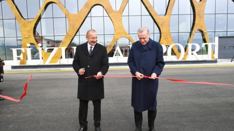 Fransa portalı Füzuli aeroportundan YAZDI