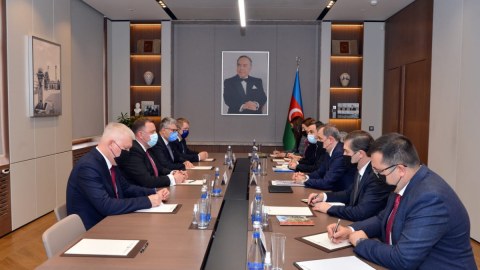 Ceyhun Bayramov estoniyalı həmkarına təşəkkür etdi