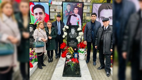 ADU-nun kollektivi şəhidin anım mərasimində