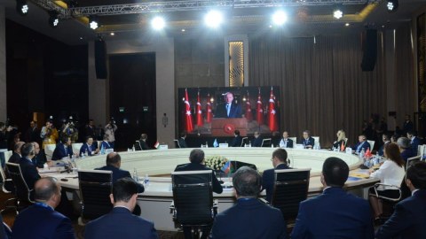 Ərdoğandan Bakıda keçirilən beynəlxalq tədbirə MÜRACİƏT