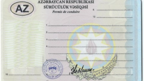 Sürücülük vəsiqəsilə bağlı rüsumlar ARTIRILIR