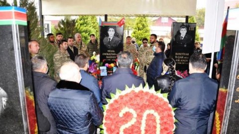 Şəhid Vüsal Nağıyevin ildönümü - FOTOLAR